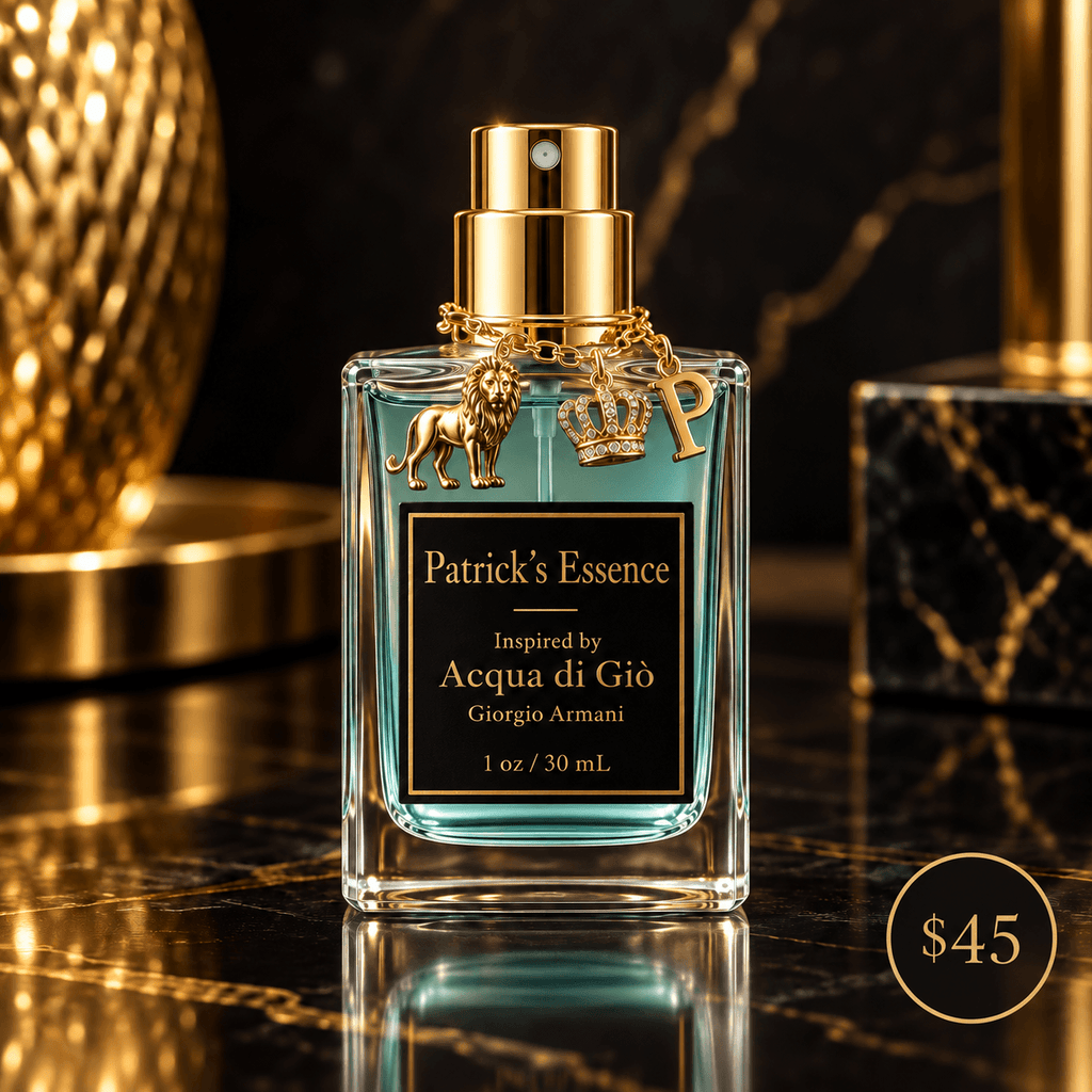 Patrick’s Essence | Inspired by / Inspirado en Acqua di Giò by Giorgio Armani | 1 oz / 30 mL