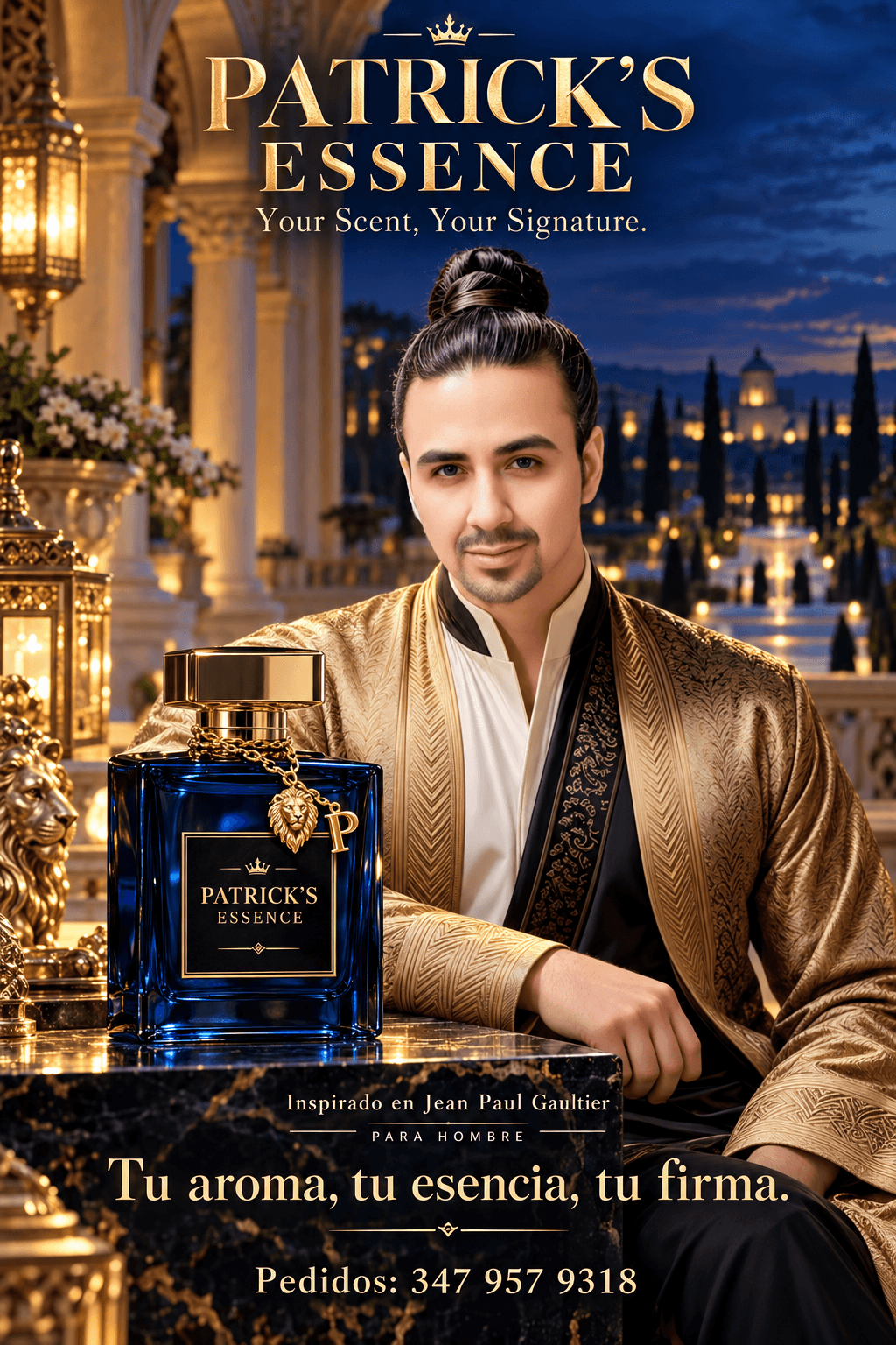 Patrick’s Essence | Inspired by Jean Paul Gaultier | For Men | 1 oz / 30 mL